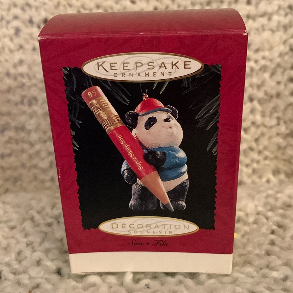 Hallmark Keepsake Ornament Super Sharp Son from 1995.